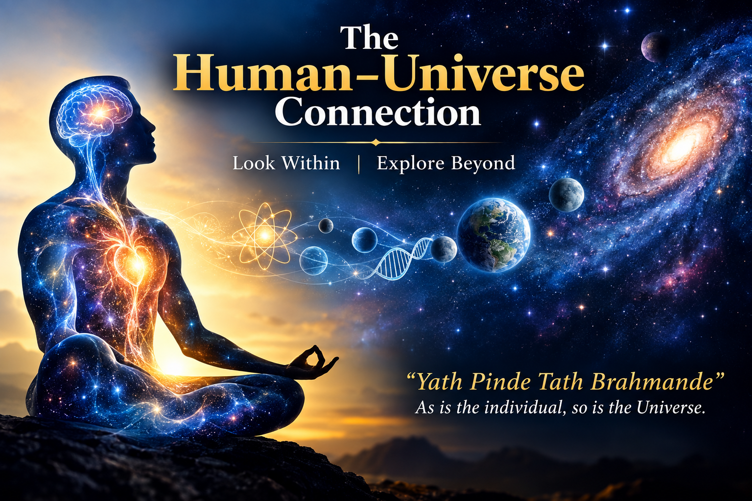 The Human-Universe Connection